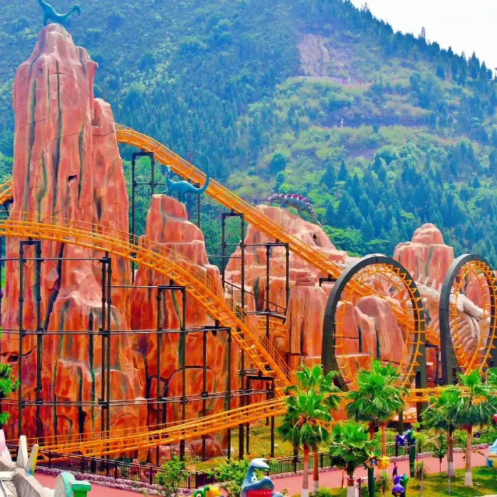 luna park log flume